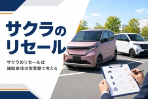サクラを売る時の査定をイメージした写真