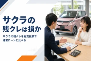 見積書と電卓で支払い方を比べるイメージ